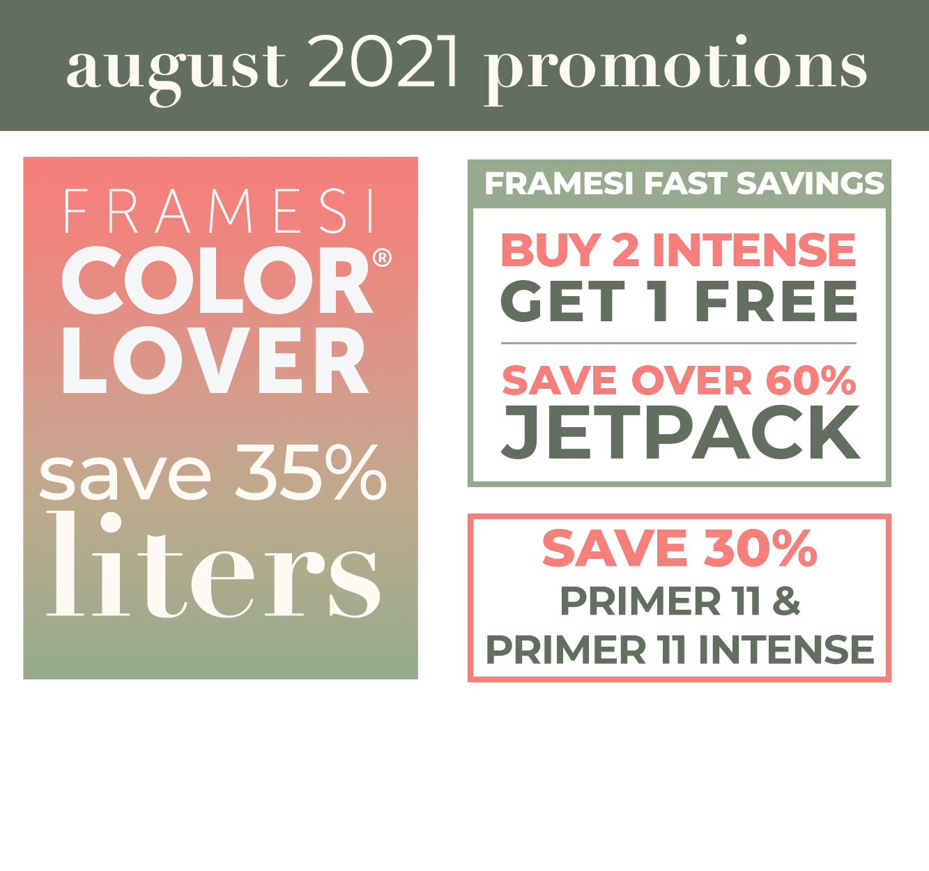 Professional Hair Color Products framesi